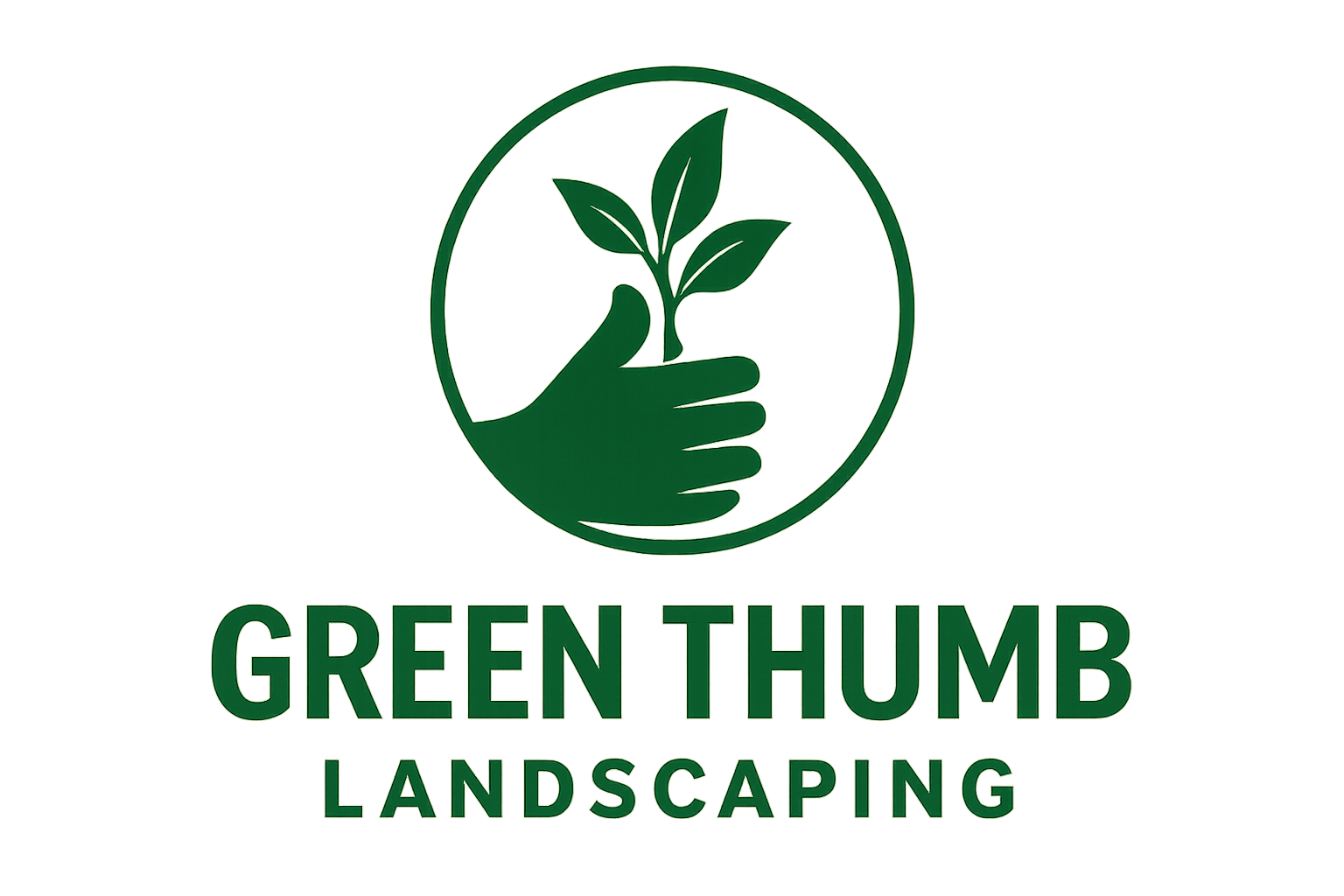 Green Thumb Landscaping logo